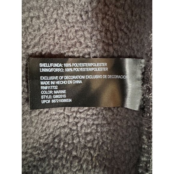 ZeroXposur ZXBLK Mens Jacket Full Zip Sz Large Blue Gray Softshell Fleece Lined - Picture 7 of 16